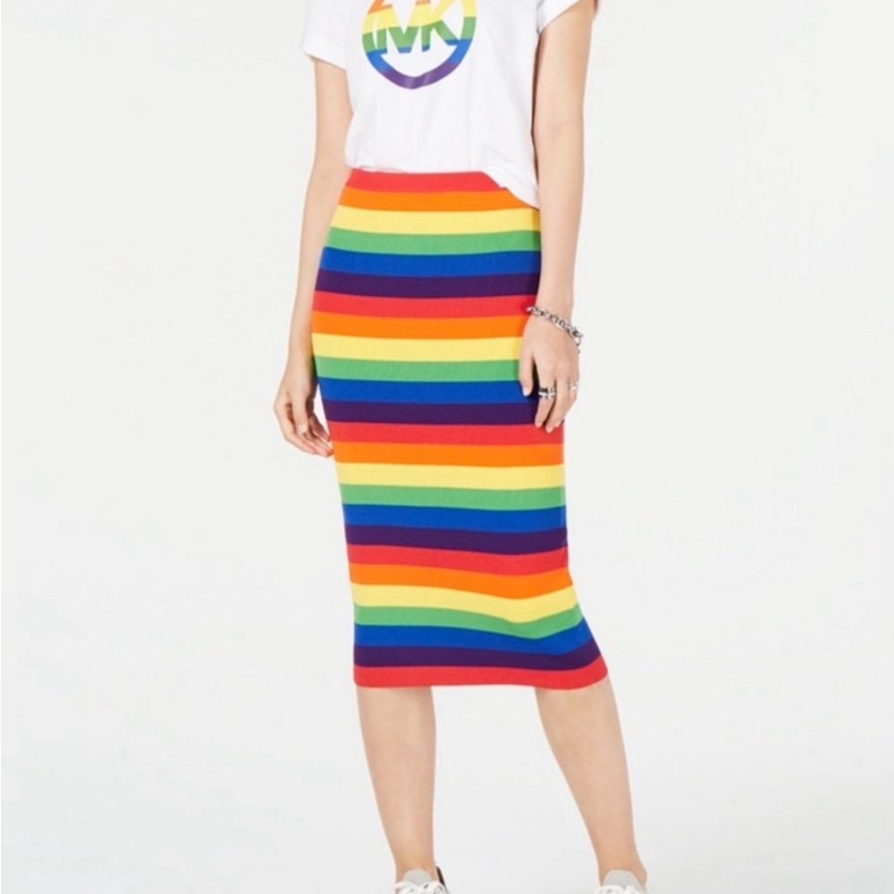 Michael Kors Authentic Pride Collection Pencil Skirt. NWT. Womens size XL